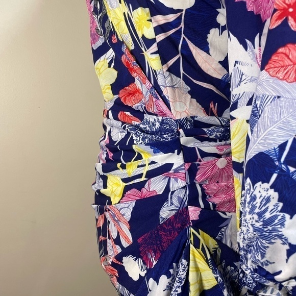 Yumi Kim Floral Maxi Ruched Dress - Picture 5 of 8